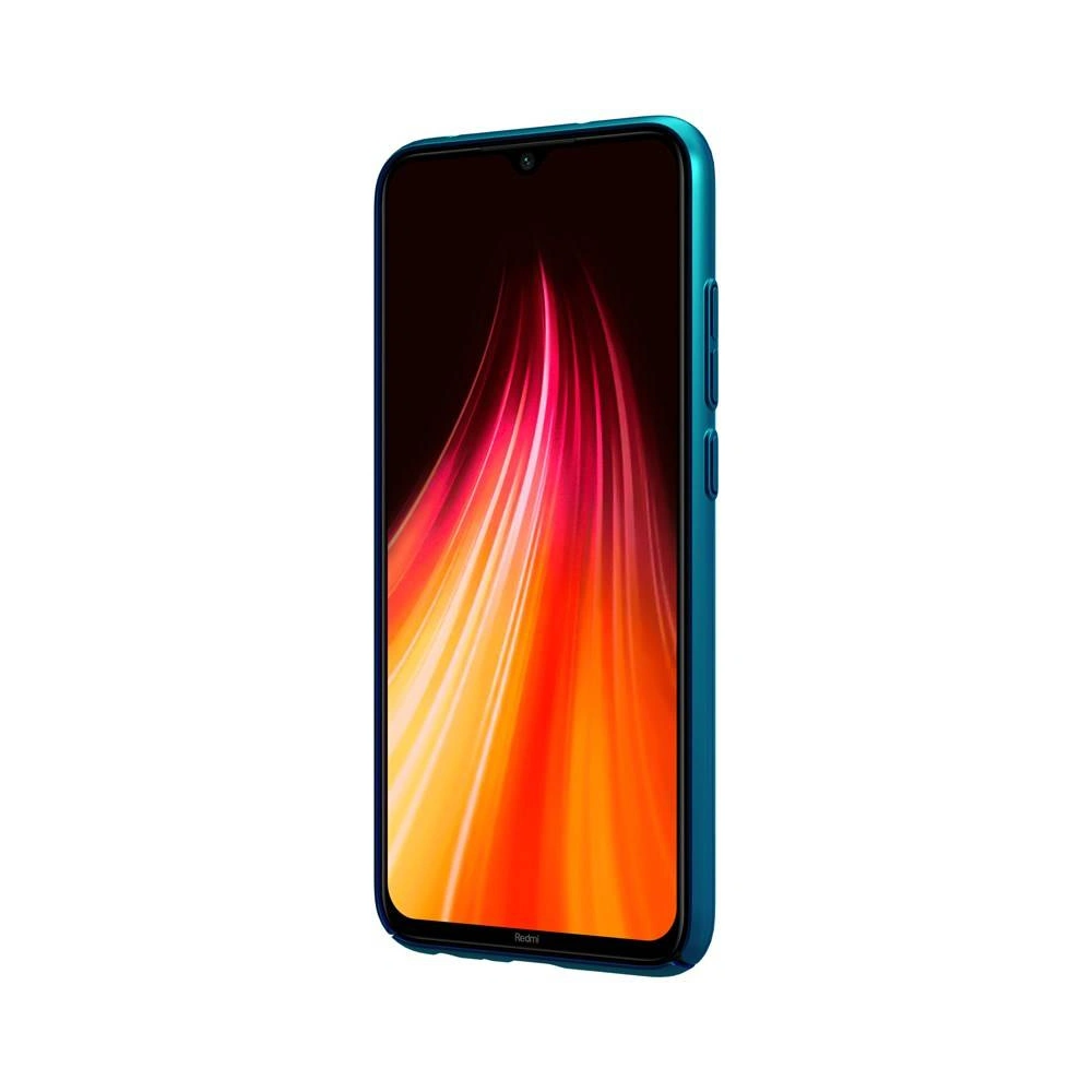 Hurtownia GSM - Etui Nillkin Super Frosted Shield Redmi Note 8 Peacook Blue - NLK082BLU - {ean13} - Hurt