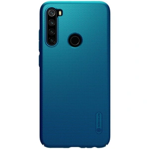 Hurtownia GSM - Etui Nillkin Super Frosted Shield Redmi Note 8 Peacook Blue - NLK082BLU - {ean13} - Hurt