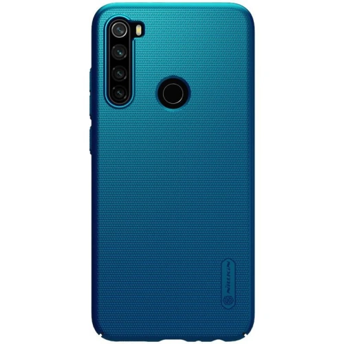 Etui Nillkin Super Frosted Shield Redmi Note 8 Peacook Blue