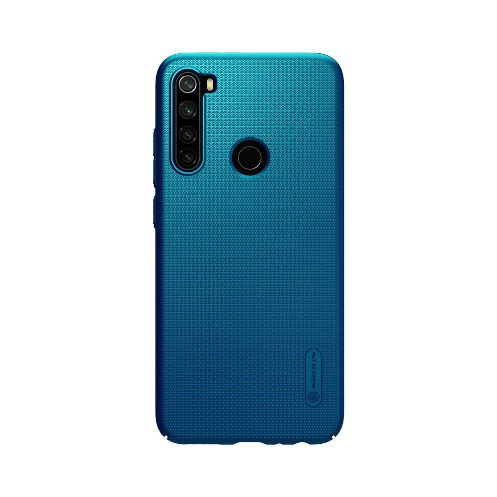 Hurtownia GSM - Etui Nillkin Super Frosted Shield Redmi Note 8 Peacook Blue - NLK082BLU - {ean13} - Hurt