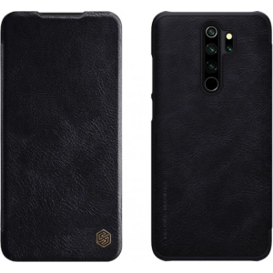 Hurtownia GSM - Nillkin Case QIN Redmi Note 8 Pro Schwarz - NLK079BLK - {ean13} - Hurt
