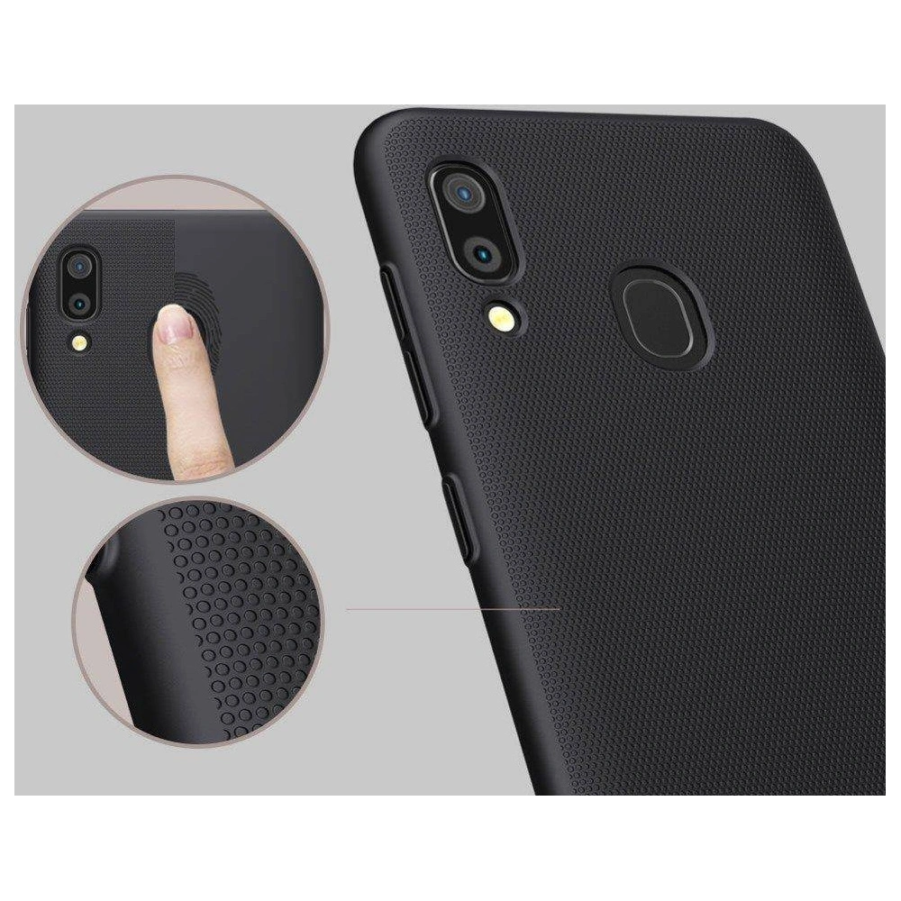 Hurtownia GSM - Etui Nillkin Super Frosted Shield Samsung Galaxy A30 Černá - NLK062BLK - {ean13} - Hurt