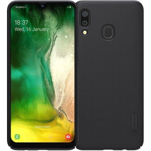 Hurtownia GSM - Etui Nillkin Super Frosted Shield Samsung Galaxy A30 Black - NLK062BLK - {ean13} - Hurt