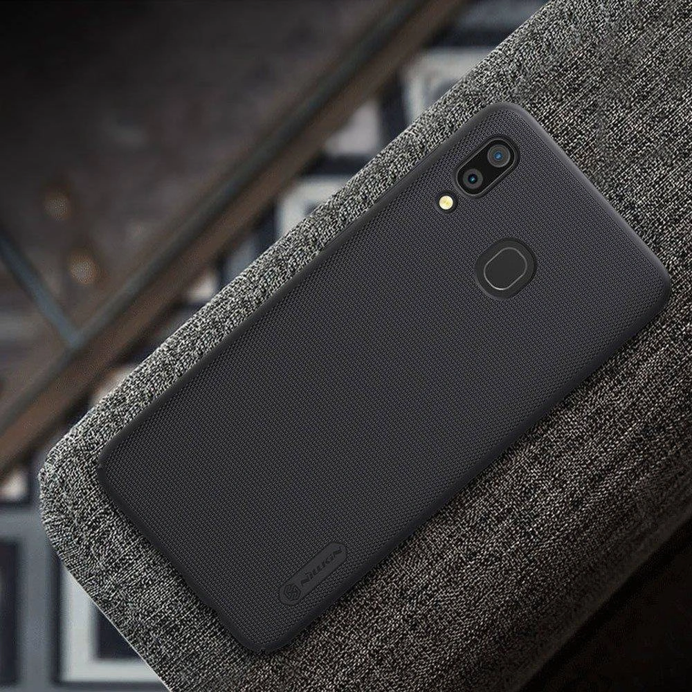 Hurtownia GSM - Etui Nillkin Super Frosted Shield Samsung Galaxy A30 Černá - NLK062BLK - {ean13} - Hurt
