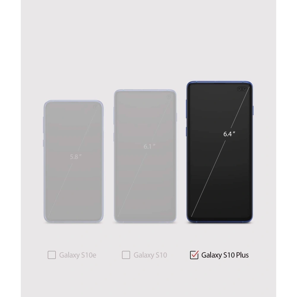Hurtownia GSM - Fólie Ringke Dual Easy Full Cover Samsung Galaxy S10 Plus Case Friendly - RGK838 - {ean13} - Hurt