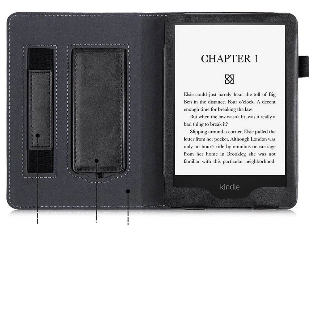 Hurtownia GSM - Etui Tech-Protect Smartcase 2 Kindle Paperwhite 5/Signature Edition Black - THP814BLK - {ean13} - Hurt