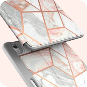 Hurtownia GSM - Etui Supcase Cosmo Apple iPad mini 2021 (6. generációs) / iPad mini 8.3" 2024 7gen Marble - SPC225MRB - {ean13} - Hurt