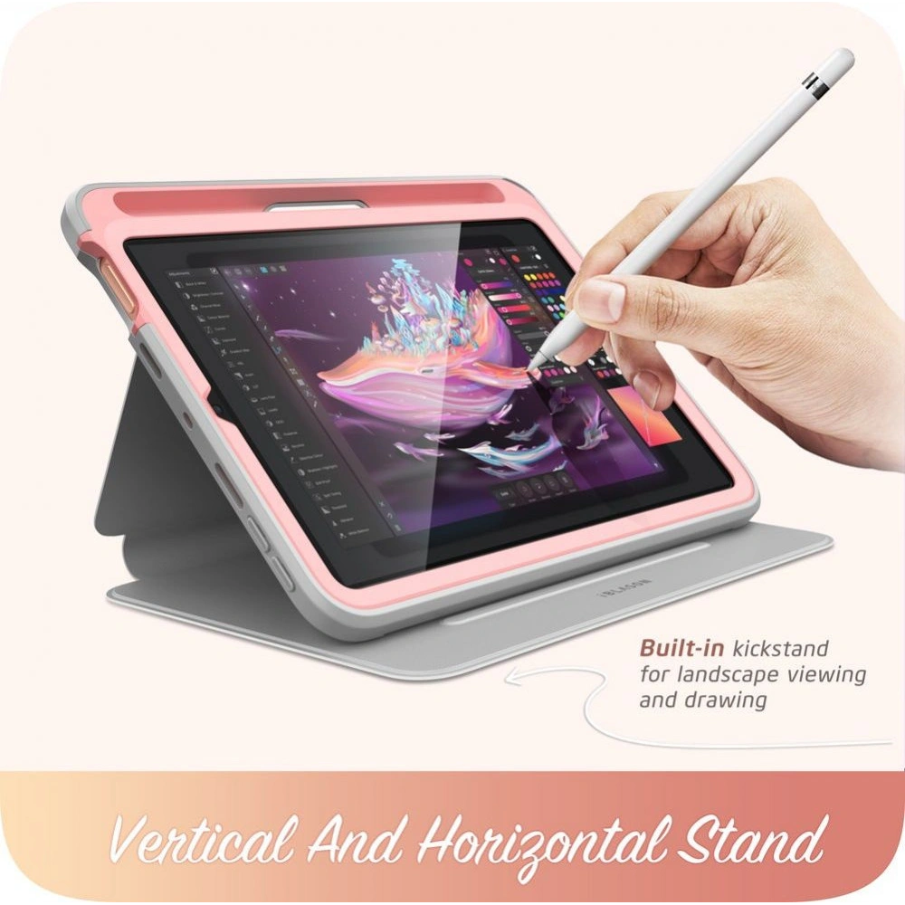 Hurtownia GSM - Etui Supcase Cosmo Apple iPad mini 2021 (6. generációs) / iPad mini 8.3" 2024 7gen Marble - SPC225MRB - {ean13} - Hurt