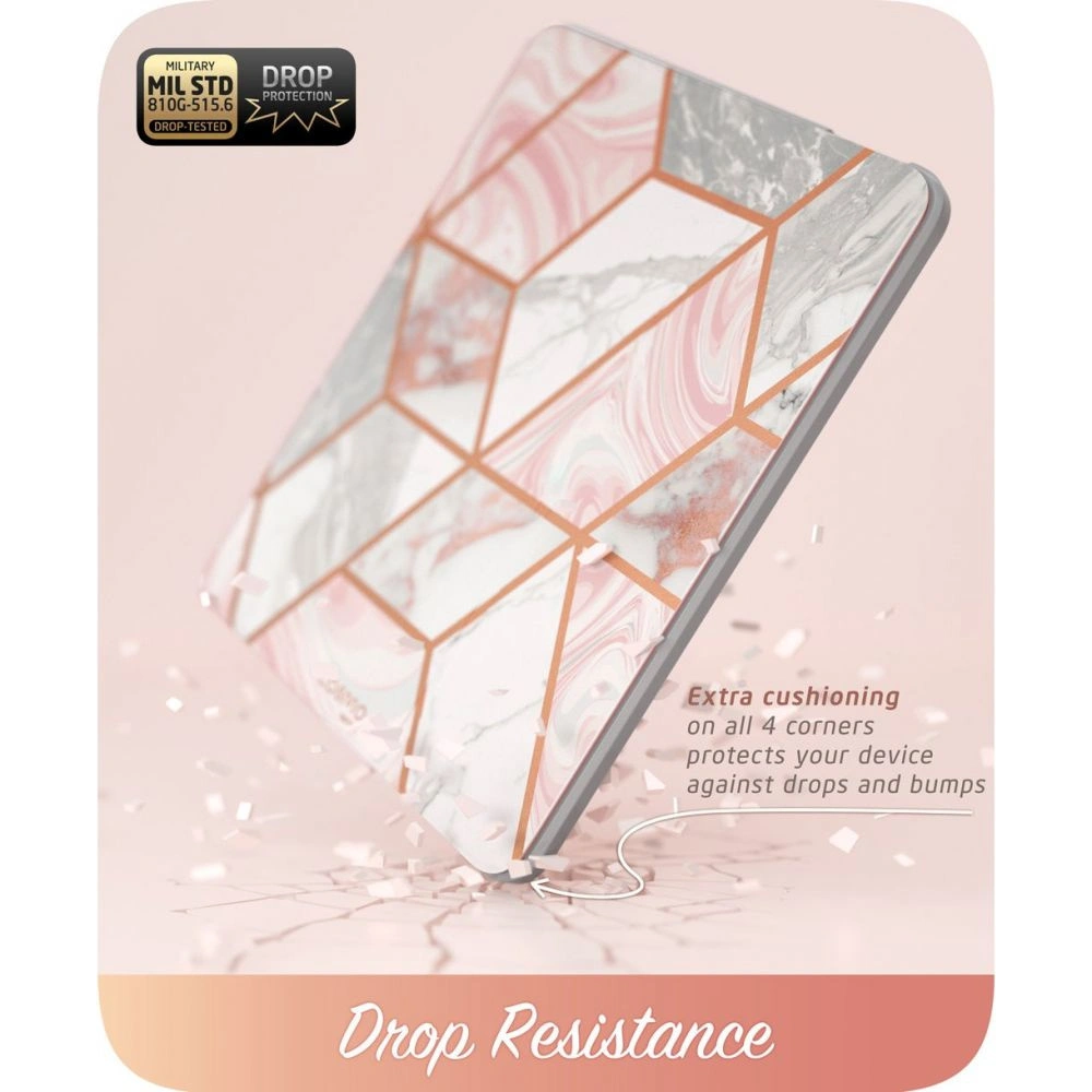 Hurtownia GSM - Etui Supcase Cosmo Apple iPad mini 2021 (6. generációs) / iPad mini 8.3" 2024 7gen Marble - SPC225MRB - {ean13} - Hurt