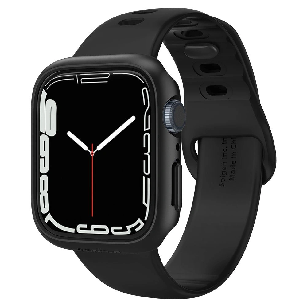 Hurtownia GSM - Case Spigen Thin Fit Apple Watch 4/5/6/7/SE/8/9 40/41mm Schwarz - SPN2035BLK - {ean13} - Hurt