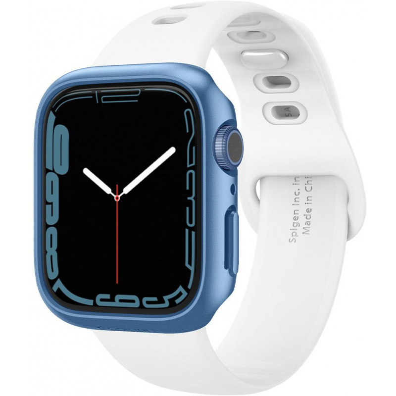 Spigen Distributor - 8809811857719 - SPN2036BLU - Etui Spigen Thin Fit Apple Watch 7 41mm Blue - B2B homescreen