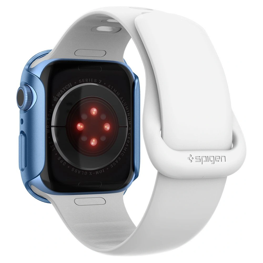 Hurtownia GSM - Etui Spigen Thin Fit Apple Watch 4/5/6/7/SE/8/9 40/41mm Modrá - SPN2036BLU - {ean13} - Hurt