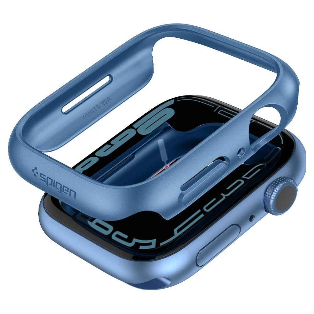 Hurtownia GSM - Etui Spigen Thin Fit Apple Watch 4/5/6/7/SE/8/9 40/41mm Albastru - SPN2036BLU - {ean13} - Hurt