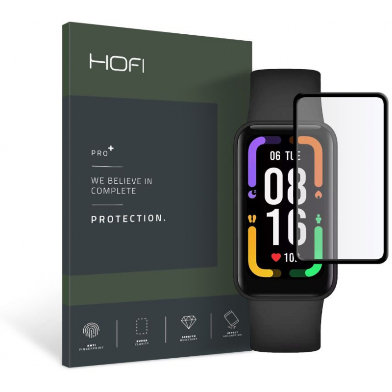 Hurtownia Hofi - 9589046919640 - HOFI183BLK - Szkło hybrydowe Hofi Hybrid Pro+ Redmi Smart Band Pro Black - B2B homescreen
