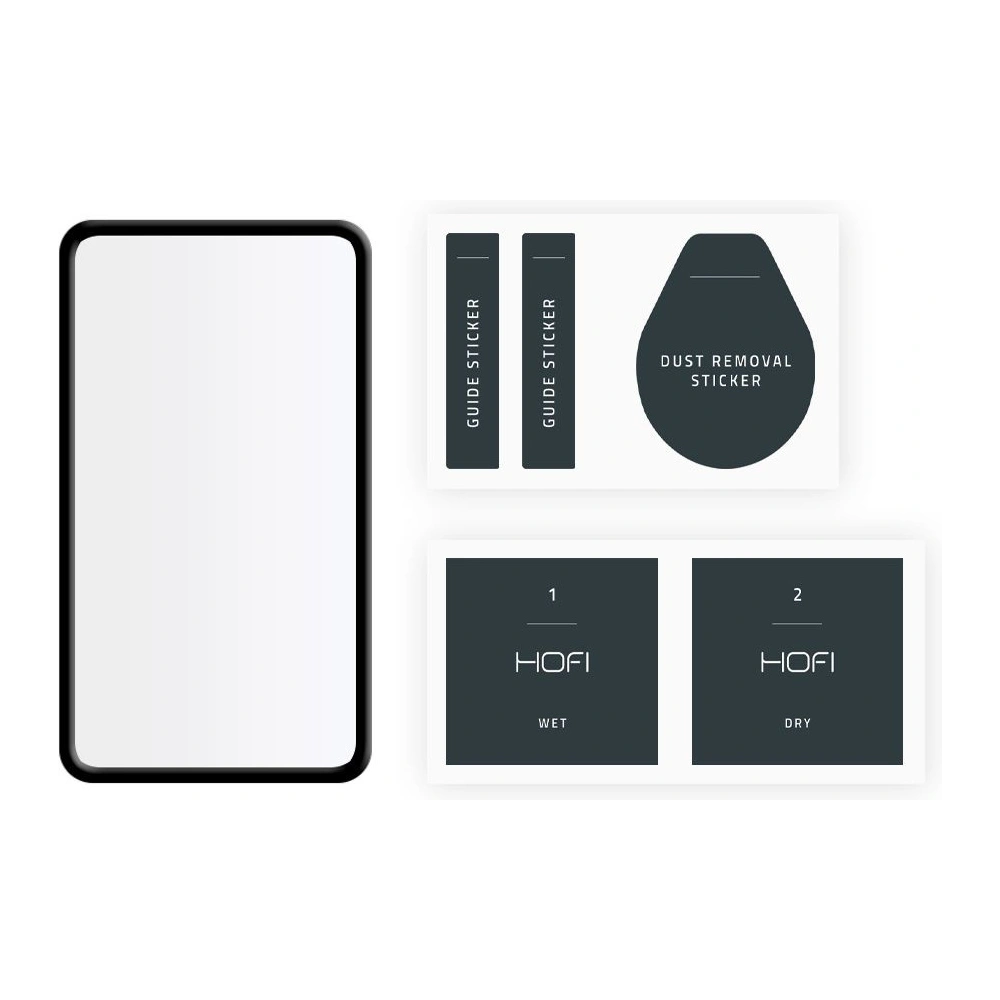 Hurtownia GSM - Hybritní sklo Hofi Hybrid Pro+ Redmi Smart Band Pro Black - HOFI183BLK - {ean13} - Hurt