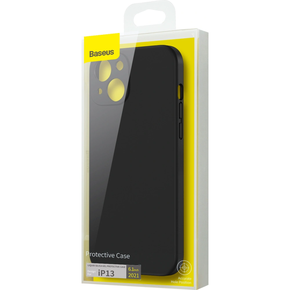 Hurtownia GSM - Etui Baseus Silica Apple iPhone 13 (czarne) - BSU2991BLK - {ean13} - Hurt