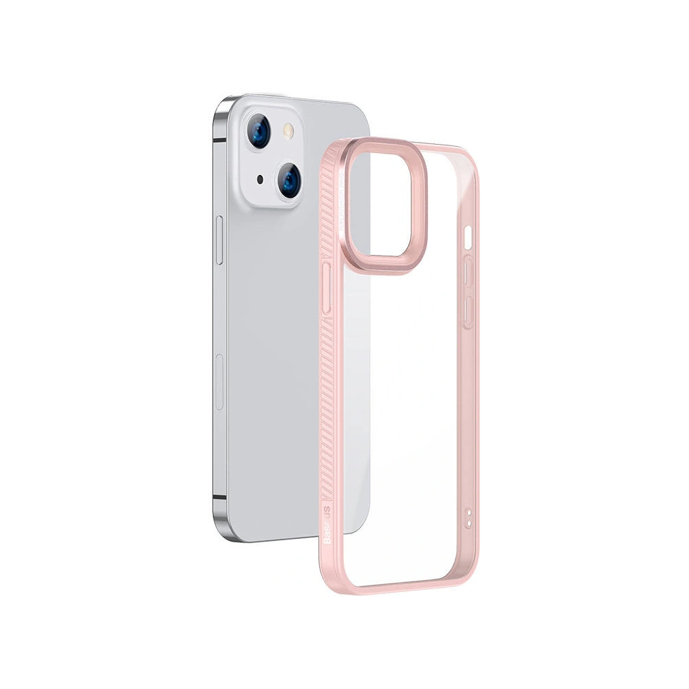 Hurtownia GSM - Etui Baseus Crystal Apple iPhone 13 (růžové) - BSU2993PNK - {ean13} - Hurt