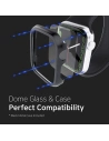 Wholesale Tempered Whitestone Dome Glass Apple Watch 4/5/6/7/SE/8/9 40/41mm Clear [2 PACK] - WSD055 - {ean13} - Hurt