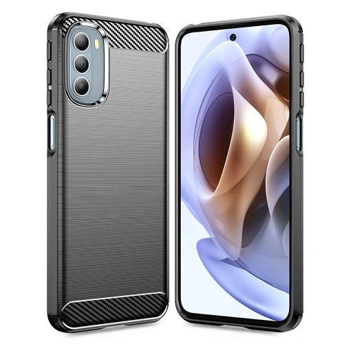 Etui Tech-Protect TPUCarbon Motorola Moto G31/G41 Black