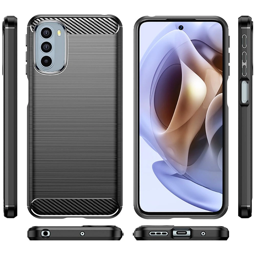 Hurtownia GSM - Etui Tech-Protect TPUCarbon Motorola Moto G31/G41 černé - THP820BLK - {ean13} - Hurt