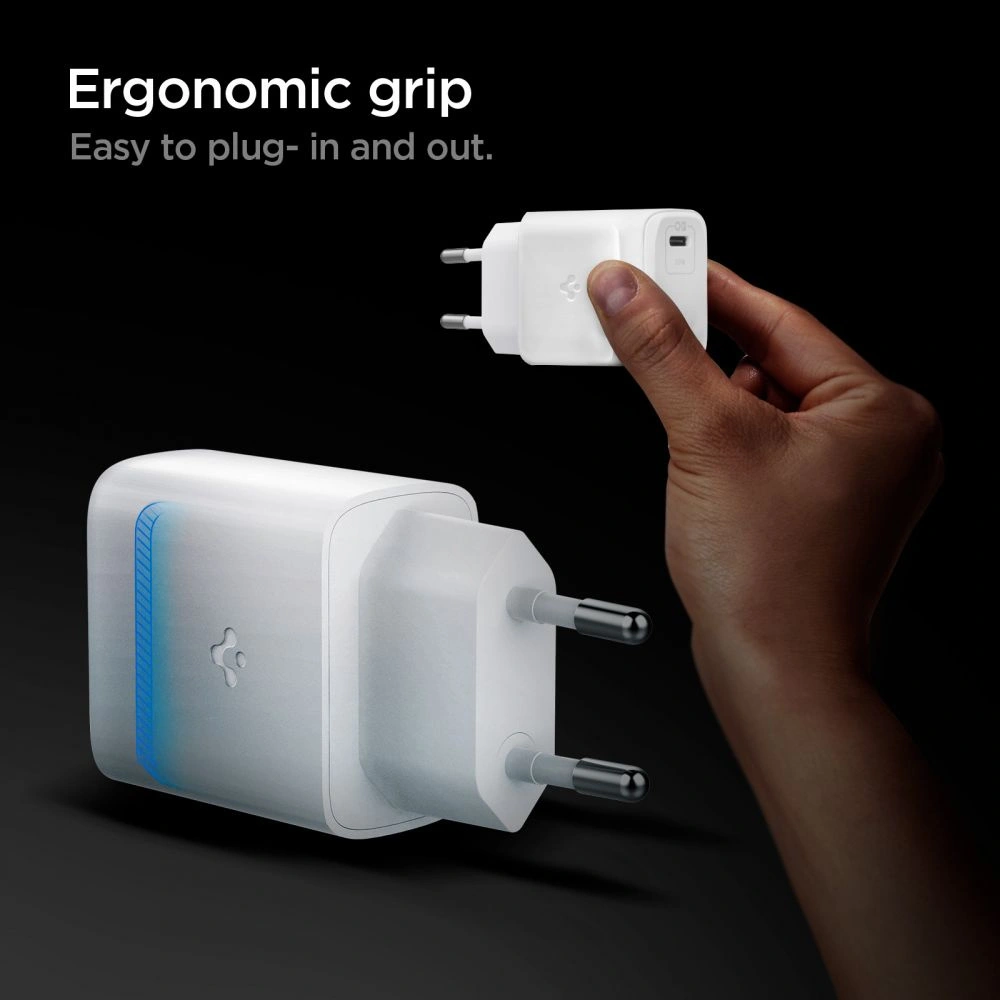 Wholesale Spigen PE2011 PowerArc Wall Charger PD 20W QC 3.0 White - SPN2041WHT - {ean13} - Hurt