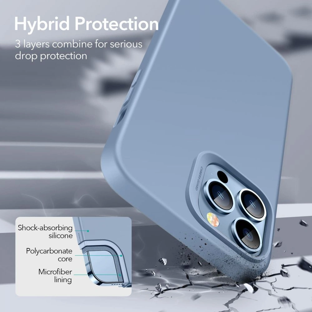 Hurtownia GSM - Etui ESR Cloud Soft Apple iPhone 13 Pro Max Modrá - ESR457BLU - {ean13} - Hurt