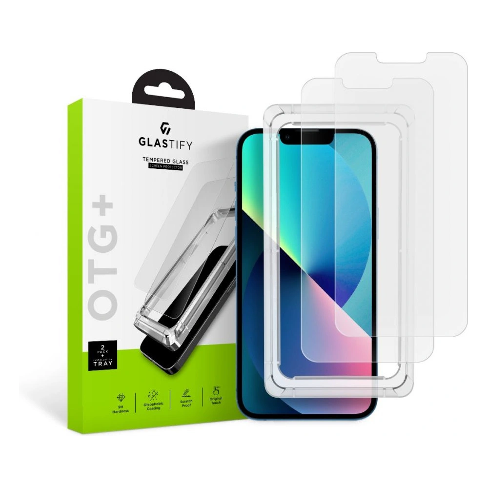 Tvrzené sklo Glastify OTG+ Apple iPhone 13 mini [2 PACK]