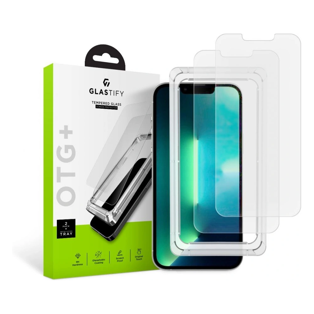 Hurtownia GSM - Sklo tvrzené Glastify OTG+ Apple iPhone iPhone 14 Plus / 15 Plus [2 PACK] - GST003 - {ean13} - Hurt