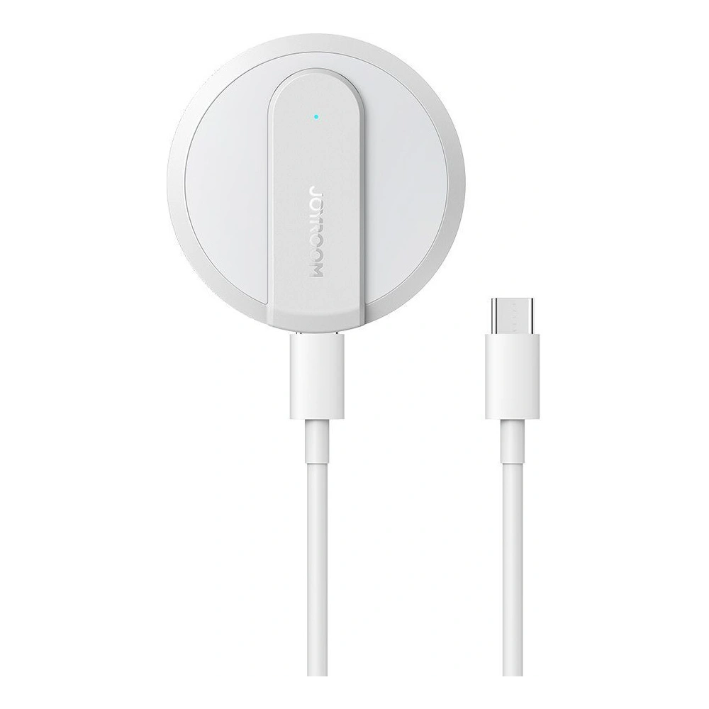 Wholesale Joyroom JR-A28 Magnetic MagSafe Wireless Charger 15W White - JYR004WHT - {ean13} - Hurt