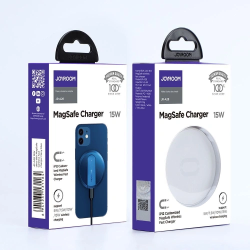 Ładowarka bezprzewodowa Joyroom JR-A28 Magnetic MagSafe Wireless Charger 15W White