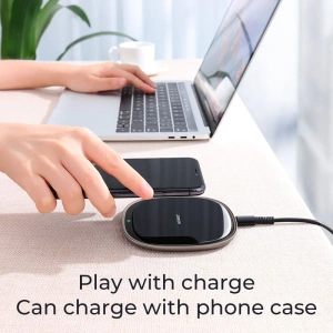 Ładowarka bezprzewodowa Joyroom JR-A23 Square Wireless Charger 15W Black