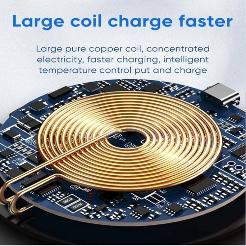 Ładowarka bezprzewodowa Joyroom JR-A23 Square Wireless Charger 15W Black