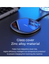 Wholesale Joyroom JR-A23 Square Wireless Charger 15W Black - JYR005BLK - {ean13} - Hurt