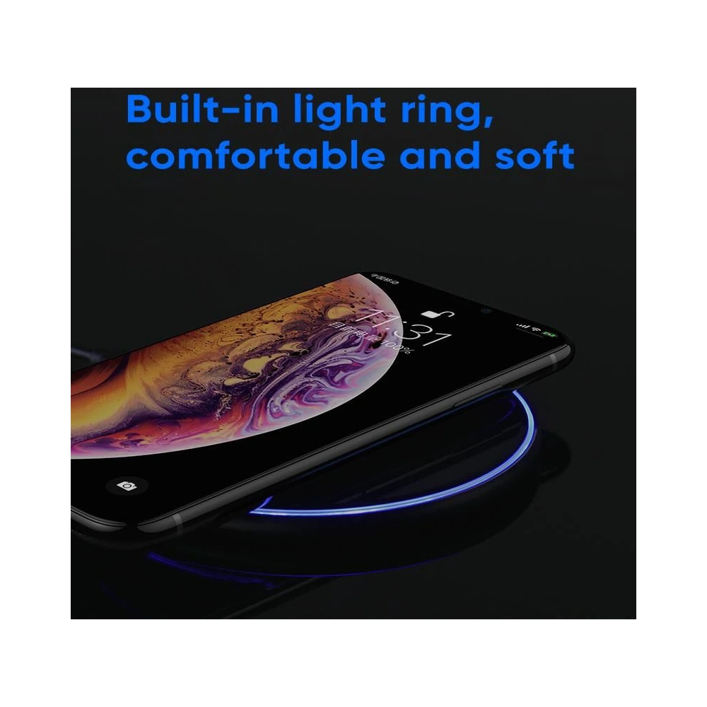 Hurtownia GSM - Bezdrátová nabíječka Joyroom JR-A23 Square Wireless Charger 15W Black - JYR005BLK - {ean13} - Hurt