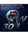 Hurtownia GSM - Ładowarka samochodowa Joyroom C-A09 2-port Car Charger PD 30W QC 3.0 Black - JYR006BLK - {ean13} - Hurt
