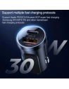 Hurtownia GSM - Auto nabíječka Joyroom C-A08 2-portová auto nabíječka PD 30W QC 3.0 černá - JYR007BLK - {ean13} - Hurt