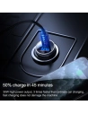 Wholesale Joyroom C-A08 2-port Car Charger PD 30W QC 3.0 Black - JYR007BLK - {ean13} - Hurt