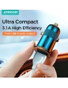 Hurtownia GSM - Autonabíječka Joyroom C-A06 2-portová autonabíječka 3.1A černá - JYR008BLK - {ean13} - Hurt
