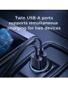 Hurtownia GSM - Ładowarka samochodowa Joyroom C-A06 2-port Car Charger 3.1A Black - JYR008BLK - {ean13} - Hurt