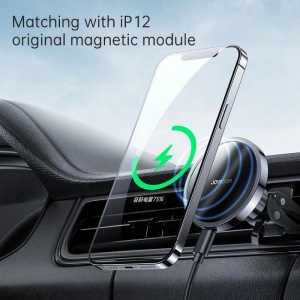 Hurtownia GSM - Uchwyt samochodowy Joyroom JR-ZS240 Magnetic MagSafe Vent Car Mount Black - JYR010BLK - {ean13} - Hurt