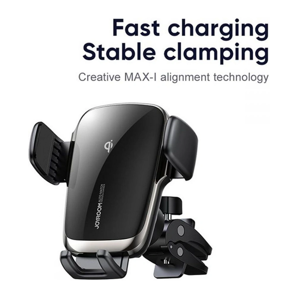 Hurtownia GSM - Uchytník do auta s indukční nabíječkou Joyroom JR-ZS248 Vent Car Mount Wireless Charger Black - JYR011BLK - {ean13} - Hurt