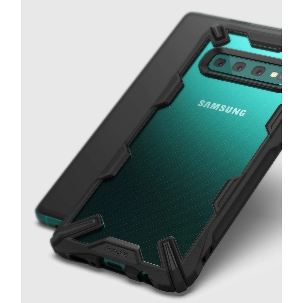 Wholesale Ringke Fusion-X Samsung Galaxy S10 Black - RGK832BLK - {ean13} - Hurt