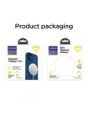 Wholesale Joyroom JR-A41 Magnetic MagSafe Wireless Charger 15W Silver - JYR013SLV - {ean13} - Hurt