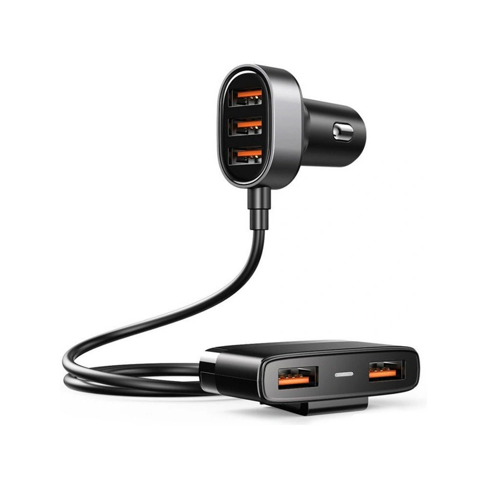Hurtownia GSM - Auto nabíječka Joyroom JR-CL03 5-portová USB auto nabíječka černá - JYR015BLK - {ean13} - Hurt