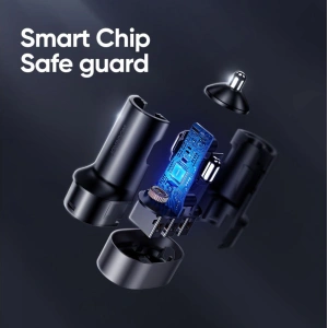 Hurtownia GSM - Ładowarka samochodowa Joyroom JR-CL03 5-port USB Car Charger Black - JYR015BLK - {ean13} - Hurt