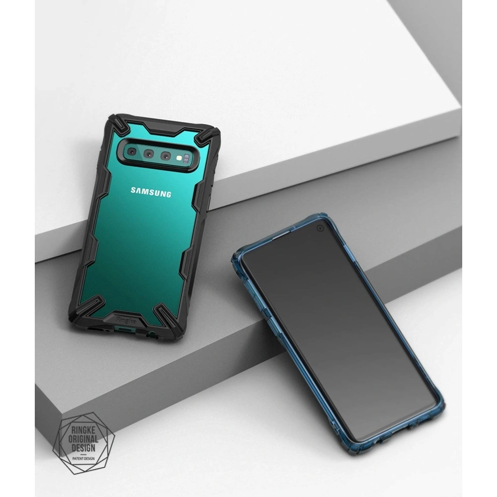 Hurtownia GSM - Etui Ringke Fusion-X Samsung Galaxy S10 černé - RGK832BLK - {ean13} - Hurt
