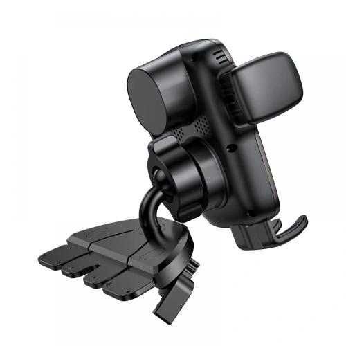 Uchwyt samochodowy z ładowarką indukcyjną Joyroom JR-ZS248 CD Slot Mount Wireless Charger Black
