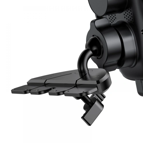 Uchwyt samochodowy z ładowarką indukcyjną Joyroom JR-ZS248 CD Slot Mount Wireless Charger Black