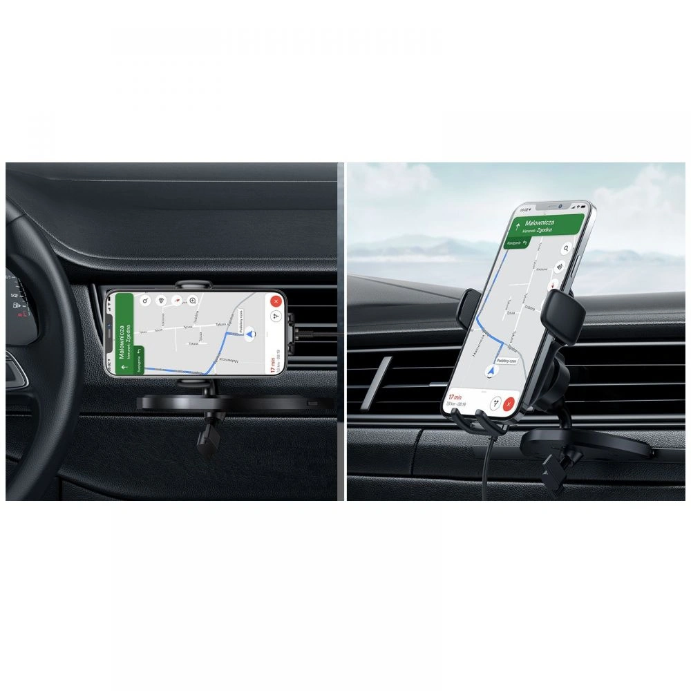 Hurtownia GSM - Uchytník do auta s indukční nabíječkou Joyroom JR-ZS248 CD Slot Mount Wireless Charger Black - JYR016BLK - {ean13} - Hurt