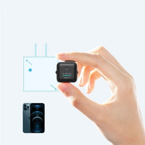 Ładowarka sieciowa Joyroom L-QP207 2-port Wall Charger PD 20W QC 3.0 Black